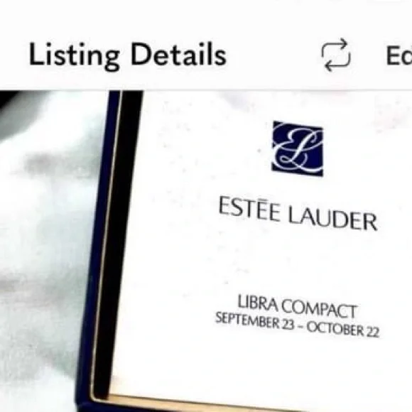Brand New!Estee Lauder Zodiac Powder Compact Collection (Limited Edition)LIBRA